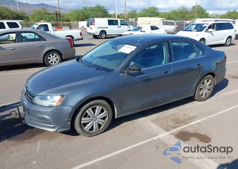 2017 Volkswagen Jetta 1.4T S from USA, damaged, VIN 3VW2B7AJ4HM270129